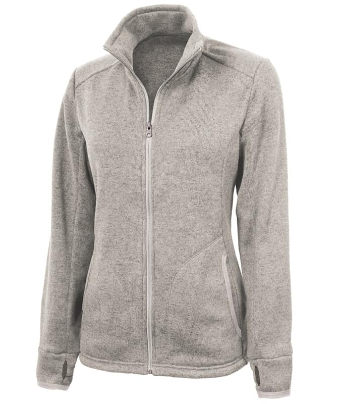 Women's Heathered Fleece Jacket