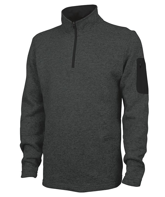 Men's Heathered Fleece Pullover